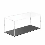34*14*14CM Acrylic Display Base Dust-proof Box Transparent For Car Anime Toy