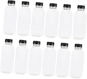 LABRIMP Elegant 400ml Juice Bottles for Cold Brew Juice Reusable Empty Containers