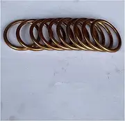 45X37X4 Exhaust Pipe Gasket For GT650 Nighthawk 700 750 CB700S CB750 Rincon 650 680 TRX650F TRX680F Shadow ACE 750 VT750C(10PCS)