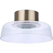 Craftmade 55181-SB-LED Centric Flush Mount Satin Brass