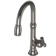 Newport Brass 2470-5103 Jacobean 1.8 GPM 1 Hole Pull Down Kitchen - Stainless