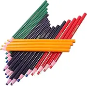 SEWACC 20pcs Peel-off Wax Pencils Set for Adults Multi-functional China Markers Portable Crayon Pencils Grease Textas Painting Accessories