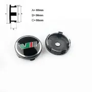 4pcs 56mm 60mm Car Wheel Center Caps Rims Cover Sticker Hub Caps For Skoda Octavia 1 2 3 A5 A7 Fabia Vrs Mk1 Mk2 Mk3 Accessories 60mm V Wheel caps