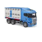 BRUDER SCANIA動物運輸卡車玩具 BR03549 58*28.5*19.5CM