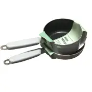 Mini PAN/SAUCEPAN +FRYPAN/SKILLET 12 cm -2 pc Set Non-Stick Household Kitchen