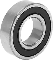 X AUTOHAUX 62/28DDU Deep Groove Ball Bearings P5 28x58x16mm Lubricated Bearings Double Rubber Seal Black Silver Tone Scooter Skateboard Wheel