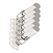 Iron Spring Loaded Toggle Latch Catch Clamp Hasps 6 pcs, 72mm Overall Length