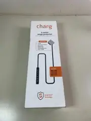 Charg 6 Outlet Power Strip Surge Protector SurgeSwap Technology 9ft Cord