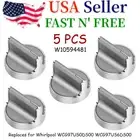 Upgraded W10594481 Knob Lifetime Appliance Compatible with Whirlpool Stove/Range