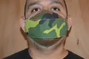 Camouflage Army style Face-Mask Washable Cotton Reusable Camo-Army Mask