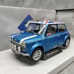 [正品現貨]索立德 1/18 MINI COOPER SPORT 迷你庫珀汽車模型前輪轉向可開門