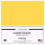 Cardstock Warehouse Lessebo Canary (Previously Buttercup) Yellow - 12 x 12" -...