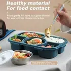5Grid Portable Microwaveable Heating Lunch Box Car Office Student Food Container