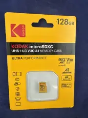 Kodak microSDXC Memory Card UHS-1U3 V30 A1- (BRAND NEW SEALED)