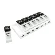 EZY DOSE Weekly (7-Day) AM/PM Pill Case, Medicine Planner, Vitamin Organizer,...