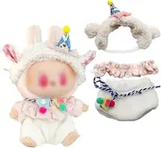 Clothing for 17 cm Labubu Plush, Clothing for Labubu Doll, Labubu Clothes, Labubu Doll Clothes, Labubu Plush Key Chain, Labubu Clothing for 17 cm Labubu Doll