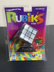 Rubik's Cube 3X3X3 Milton Bradley Brain Teaser Game Hasbro New Original