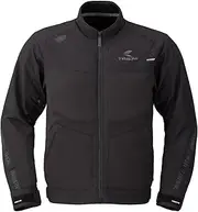 RS TAICHI RSJ345 Black S Motorcycle Wear Riding Jacket, Spring and Summer, Breathable, Mesh, Built-In Chest and CE Protector, Torque Air Jacket