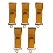 5 PC 1U3252 Bucket Teeth WITH Pin 8E6259, 8E6258 Retainer FITS FOR CAT J250 Dig
