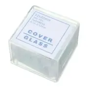 2X(100pcs Transparent Slides Coverslips Coverslides 22x22mm For Microscope W1K6)