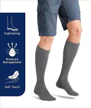 JOBST Sock Hosiery Activewear Compression Sock, Knee High, 30-40mmHG, Closed Toe