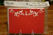 Martha Stewart Card Kit: Makes 20 (New)