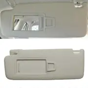 K-Car Front Sun Visor Panel With Makeup Mirror Sun Shade For Skoda Superb 2016-2019 Beige Driver