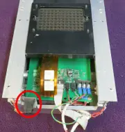 ABI 7300 7500 (FAST) Real-time PCR sample tray latch push to lock Locker 4327459