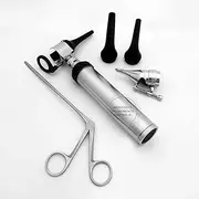 PROSKOP® Veterinary Operating Otoscope Set, Ear Examination, Diagnostic, Vet Otoscope Set, Professional Diagnostic, Vet Otoscope Set, Otoscope for Dogs, Pet Otoscope, Canine Otoscope, Earache, Ear Canal Exam, Grass Seed, Eardrum Exam, Premium