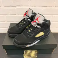 在飛比找蝦皮購物優惠-Air Jordan 5 Retro OG BG 5代黑銀 