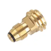 Outdoor Propane Inflation Connector Stove Adapter POL To QCC1