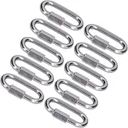 Quick Link Connector Strong Durable Easy Install Chain Connector for Outdoor Activities (M10)