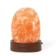 Legami Himalayan Salt 100% Natural Crystal Lamp Colour Changing w/ Base Mini