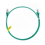 1M Cat 6 Ultra Thin Lszh Pack Of 10 Ethernet Network Cable Green