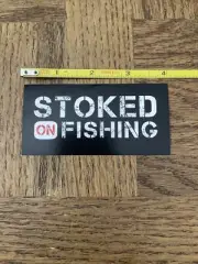Stoked On Fishing Sticker