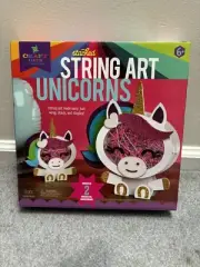 Stacked String Art Unicorns craft kit