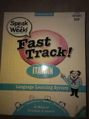 Speak in a Week Ser.: Speak in a Week Italian Language learning system