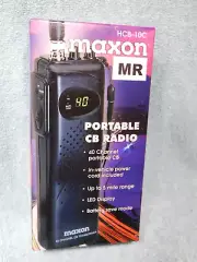 NEW - MAXON HCB-10C 40 CHANNEL HANDHELD 2-WAY CB RADIO