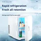 Small Fridge Portable Mini Compact Desktop Energy-saving Refrigerator