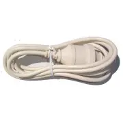 HPM 5m Household Duty White Extension Lead 10Amp. R2705