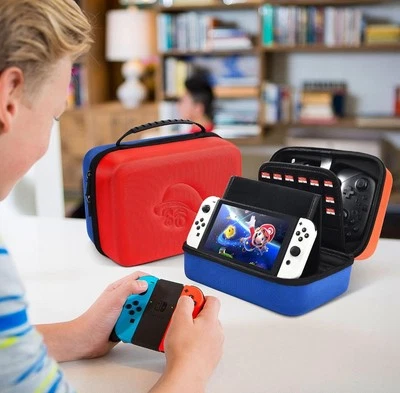 Carrying Case for Nintendo Switch OLED/Lite Console Accessories Storage Case