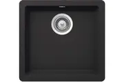 Abey Schock Quadro Onyx Small Single Bowl Inset/Undermount Granite Sink QN-100SB