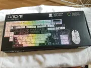 Chonchow 1950 Series Keyboard Rainbow Backlight Suspension Keycapess NEW