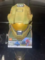 NEW Mega Construx HALO Stockpile Arsenal Green Spartan Helmet Set With Figures