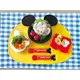日本製 錦化成 迪士尼 米奇造型食物餐盤連碗杯套裝6件組 兒童餐具＊db小舖＊