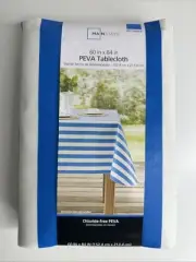 Mainstays PEVA Tablecloth 60" x 84" Rectangle NEW UNUSED