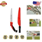 F621 Pull Stroke Pruning Saw - 9.5'' Blade with Ergonomic Grip & Sheath