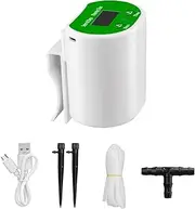 Daseeme Automatic Watering System Timed Waterer Device Garden Terrace Drip Irrigation Kit for Potted Plants Vacation Watering