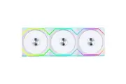 Lian Li UNI FAN SL Wireless 120 - 3 Packed White, L-Wireless Controller Included