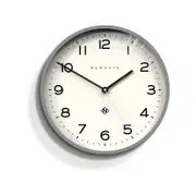 Newgate Number Three Echo Clock Silicone Grey
